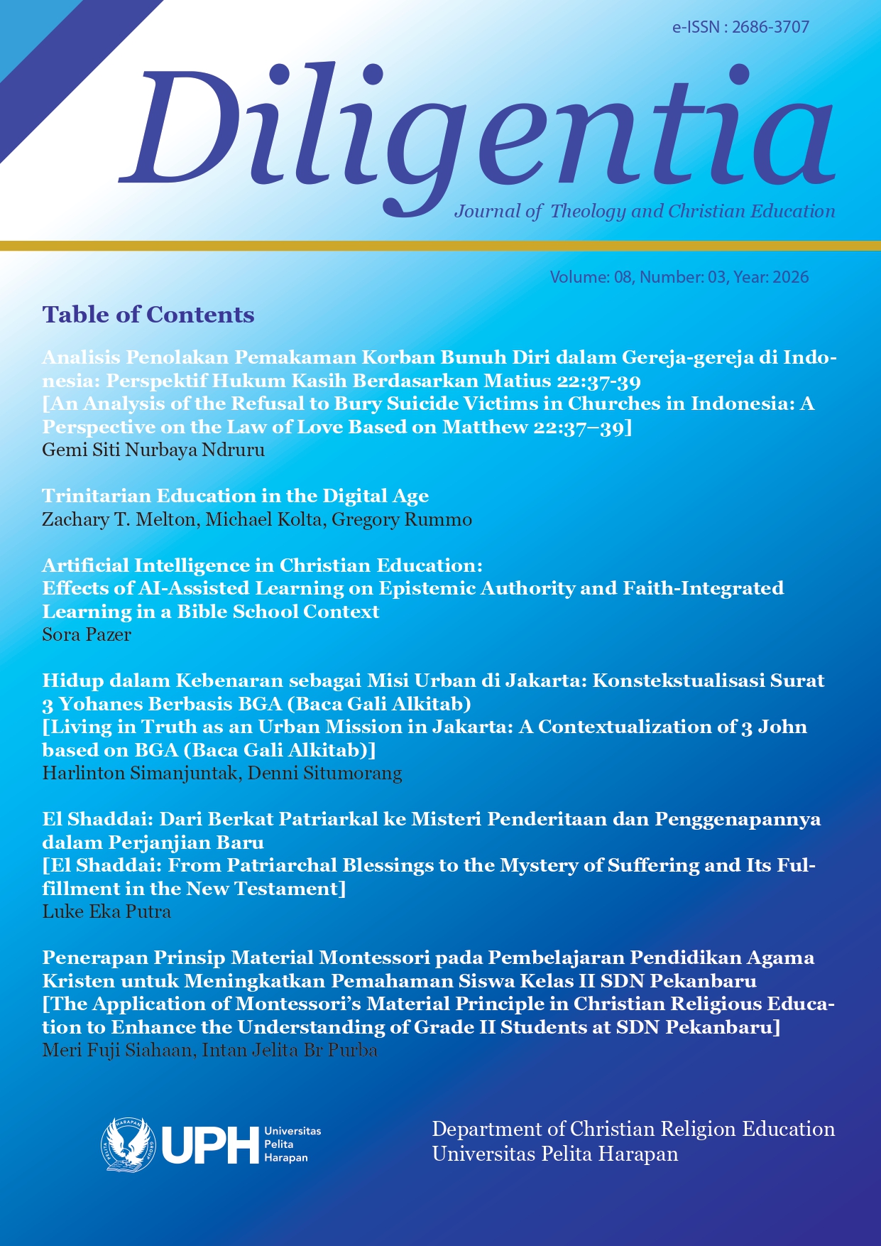 Dr. Michael Kolta Co-Authors New Research Paper on Trinitarian Education in the Digital Age